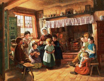The School Room by Alfred Rankley